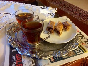 Tea and Baklawa