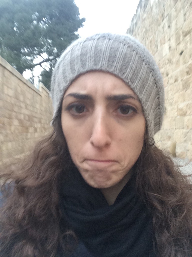 Freezing in Jerusalem